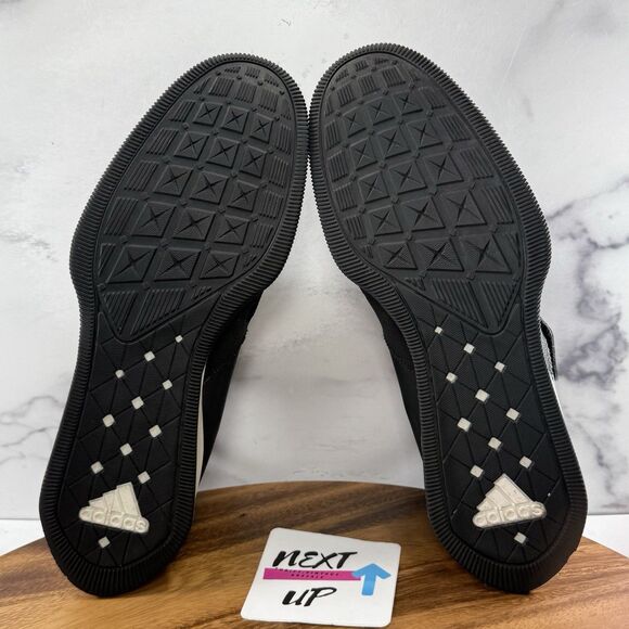 Mens size 8.5-Adidas Crazy Power Black White Weightlifting Power Lifting Shoes - Picture 6 of 9